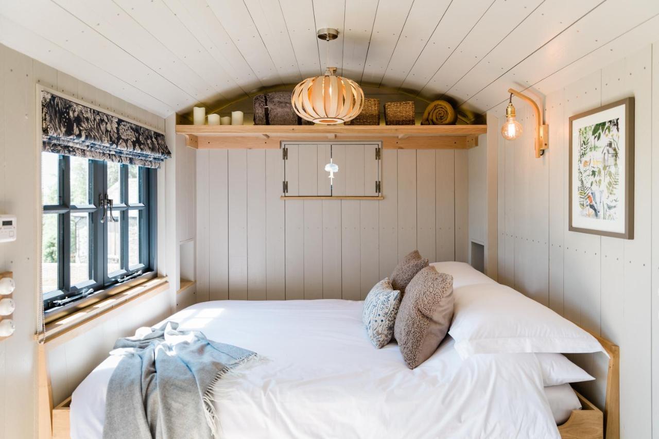 Boutique Cornish Shepherd'S Hut With Hot Tub لاونسستون المظهر الخارجي الصورة